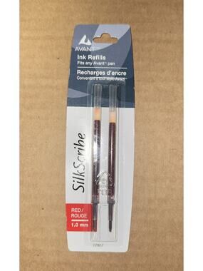 New RED Avant SilkScribe Ink Refills 1.0mm 22927 Avant Pro AvantStyle